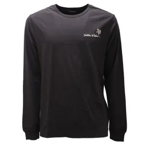 6365AE maglia uomo SCOTCH & SODA black cotton t-shirt man