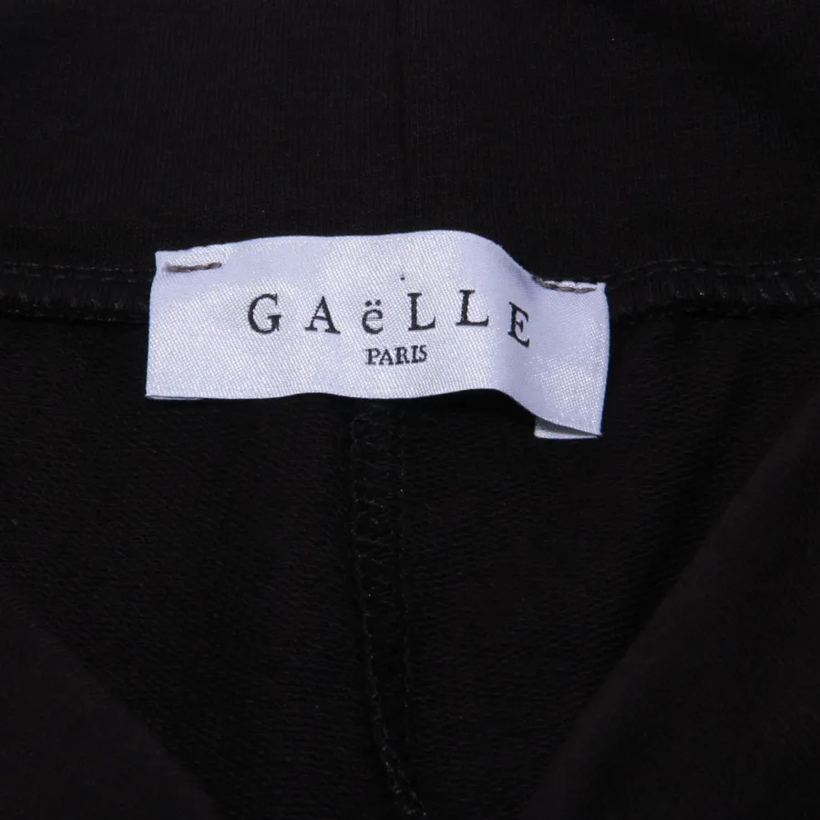 6708AB bermuda bimba GIRL GAELLE PARIS black shorts kids