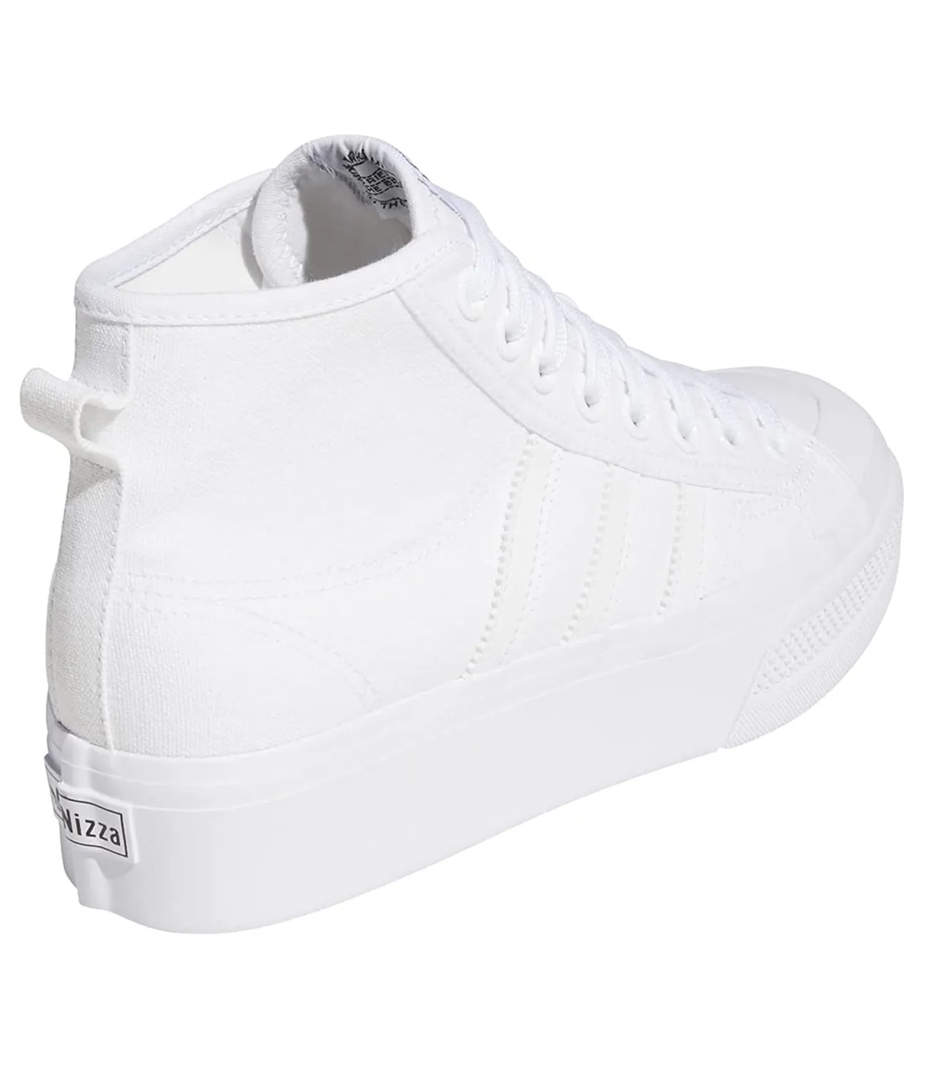 Adidas Sneakers Donna Mod. FY2782 NIZZA PLATFORM MID WHITE WHITE