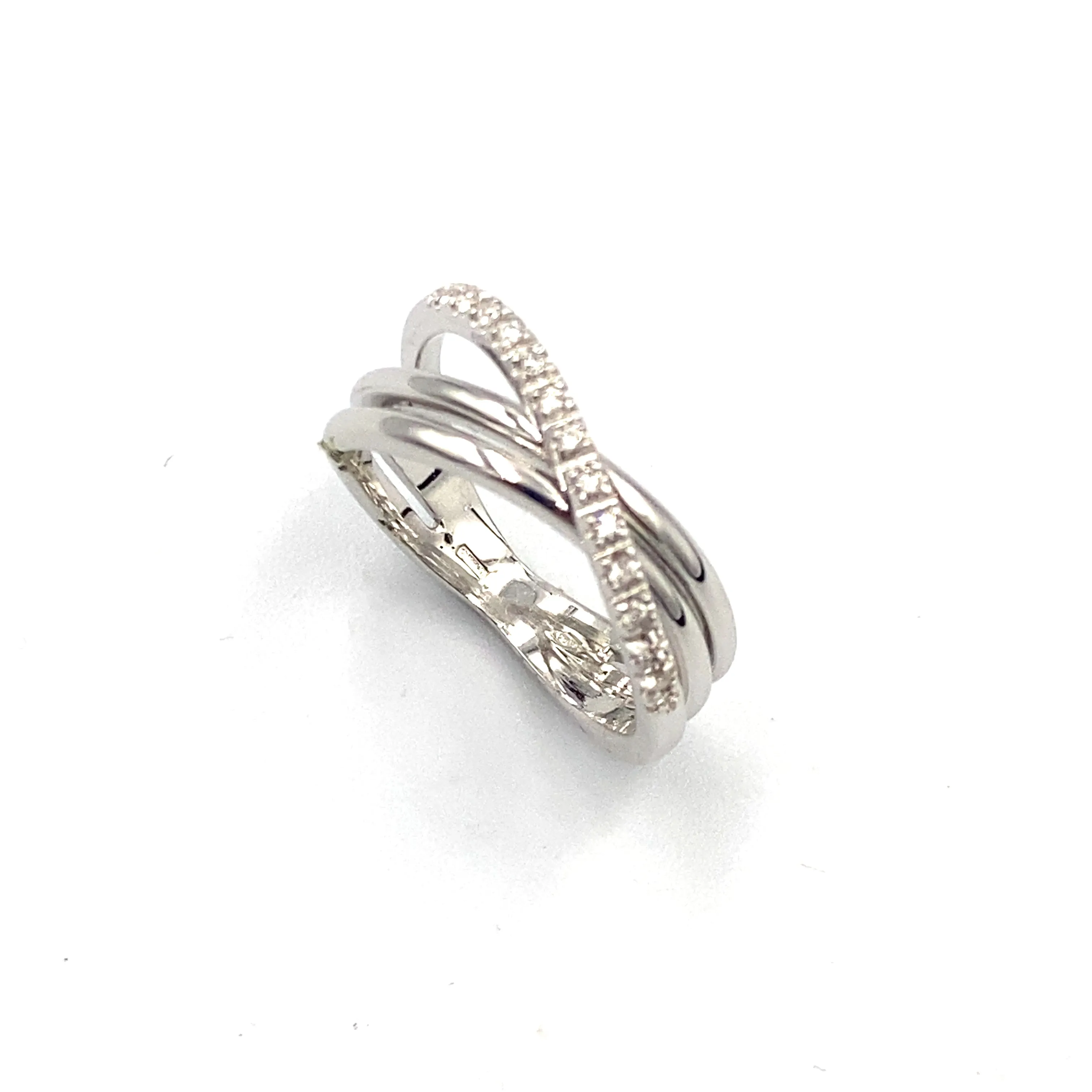 Anello Davite & Delucchi Oro Bianco