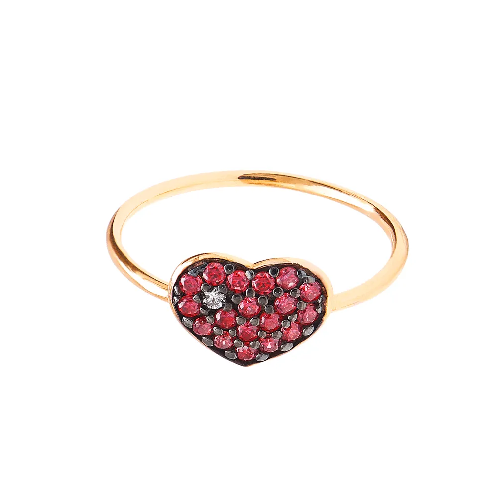 Anello Luce del Mio Cuore Rosso