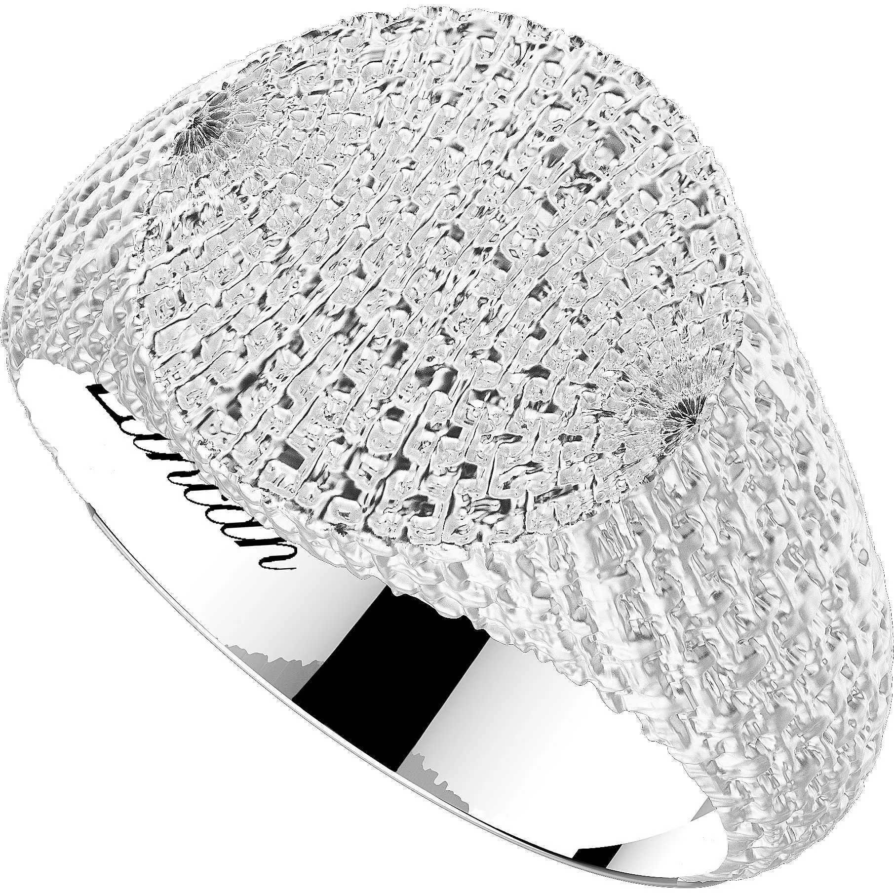anello uomo gioielli Zancan Cosmopolitan