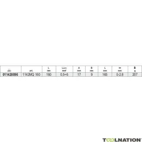 Beta 011420096 1142Mq 160-Spelafili 160 mm