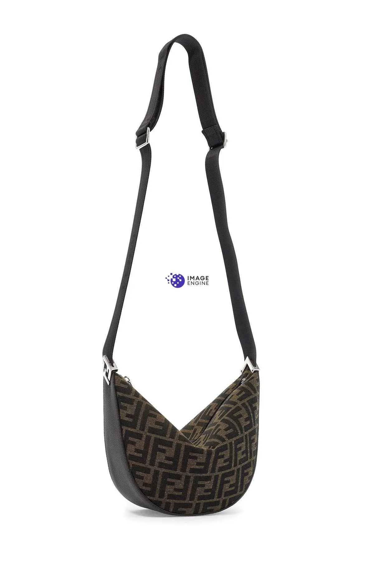 Borsa a tracolla Fendi Melon Small FF Jacquard