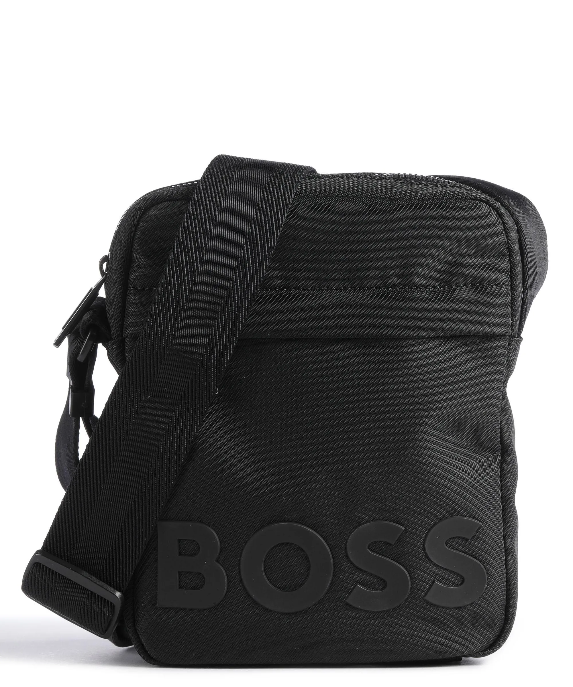  BOSS Catch 20 Borsa a tracolla poliestere riciclato nero  