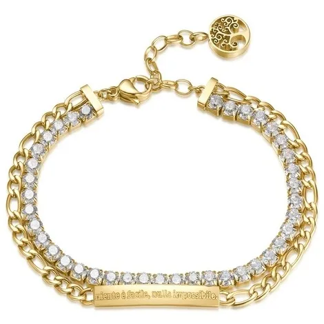 BROSWAY Bracciale albero della vita Brosway in acciaio