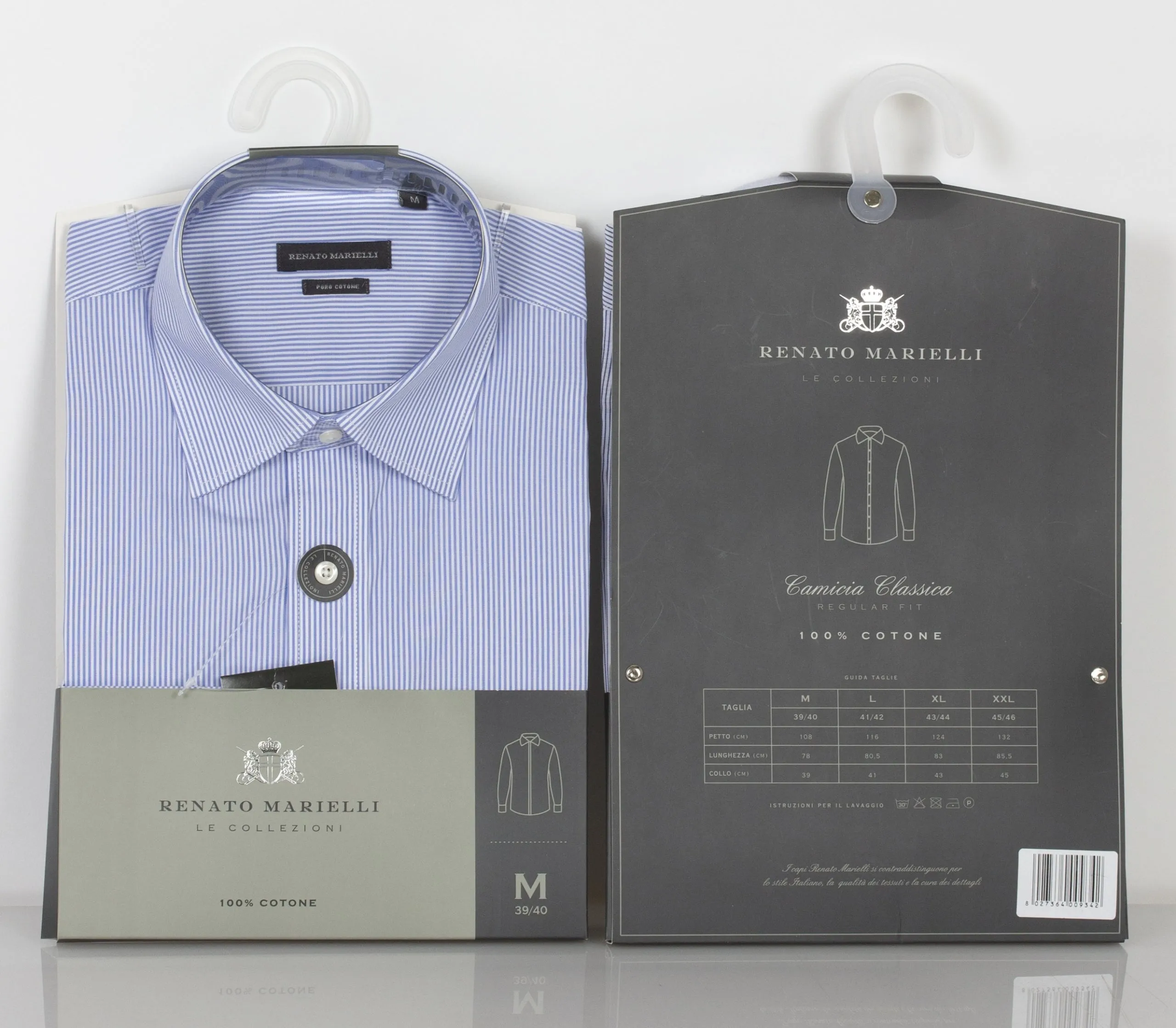Camicia da uomo rigata