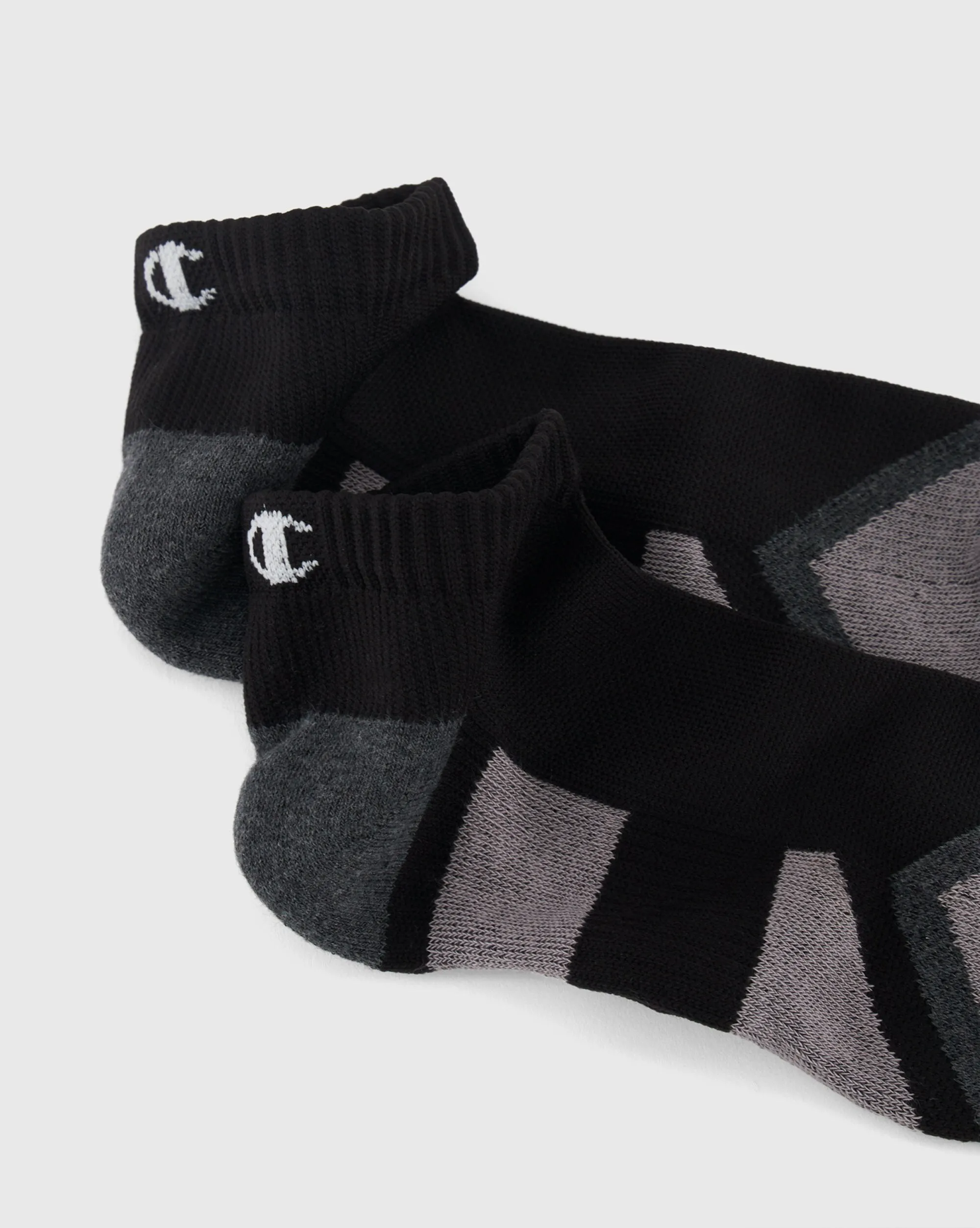 Champion Calze Corte Performance in Knit - 2 Paia Nero
