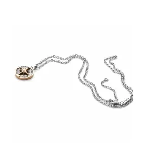 Collana Uomo Cesare Paciotti 4US Rosa Dei Venti Rosa 4UCL3488