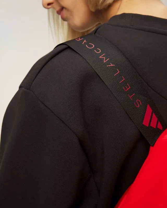 Czerwony płaszcz damski Adidas by Stella McCartney Puffa ib5099-ar