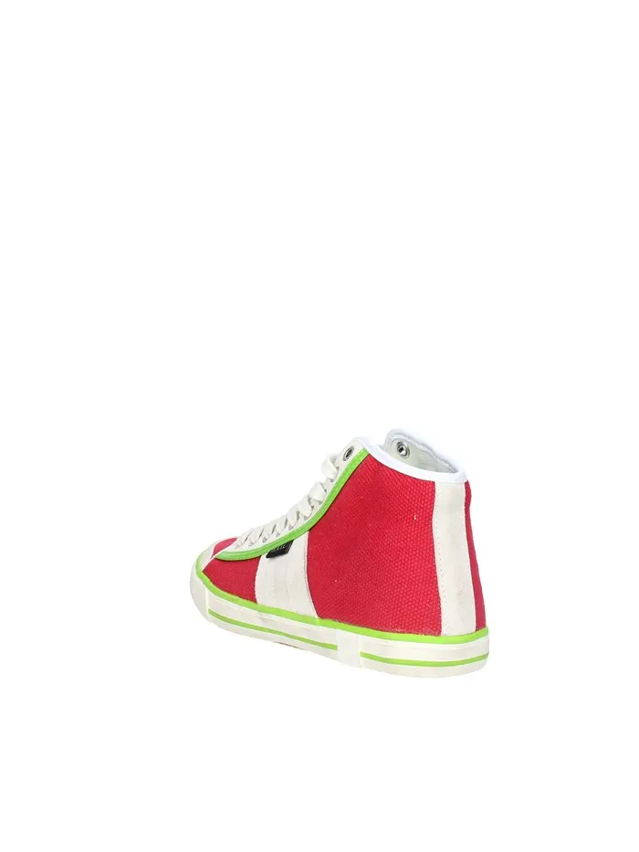 D.A.T.E.  SNEAKERS ALTA TENDER HIGH-92 ROSSO