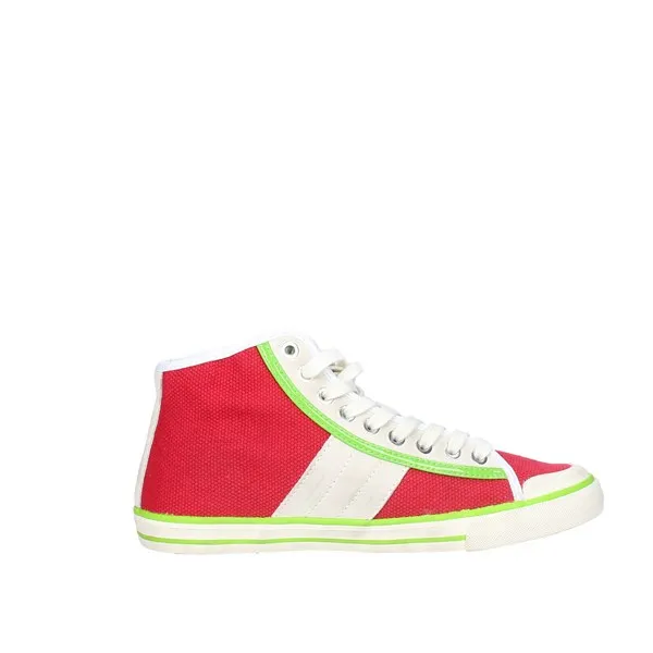 D.A.T.E.  SNEAKERS ALTA TENDER HIGH-92 ROSSO