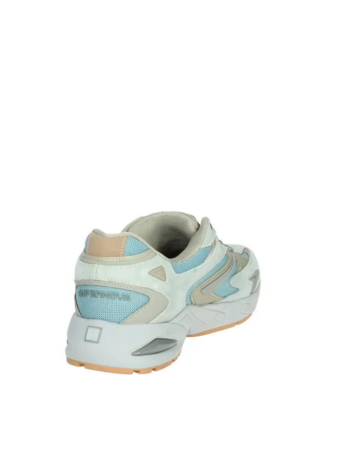 D.A.T.E.  SNEAKERS BASSA M391-SN-CL-SK GRIGIO/CELESTE