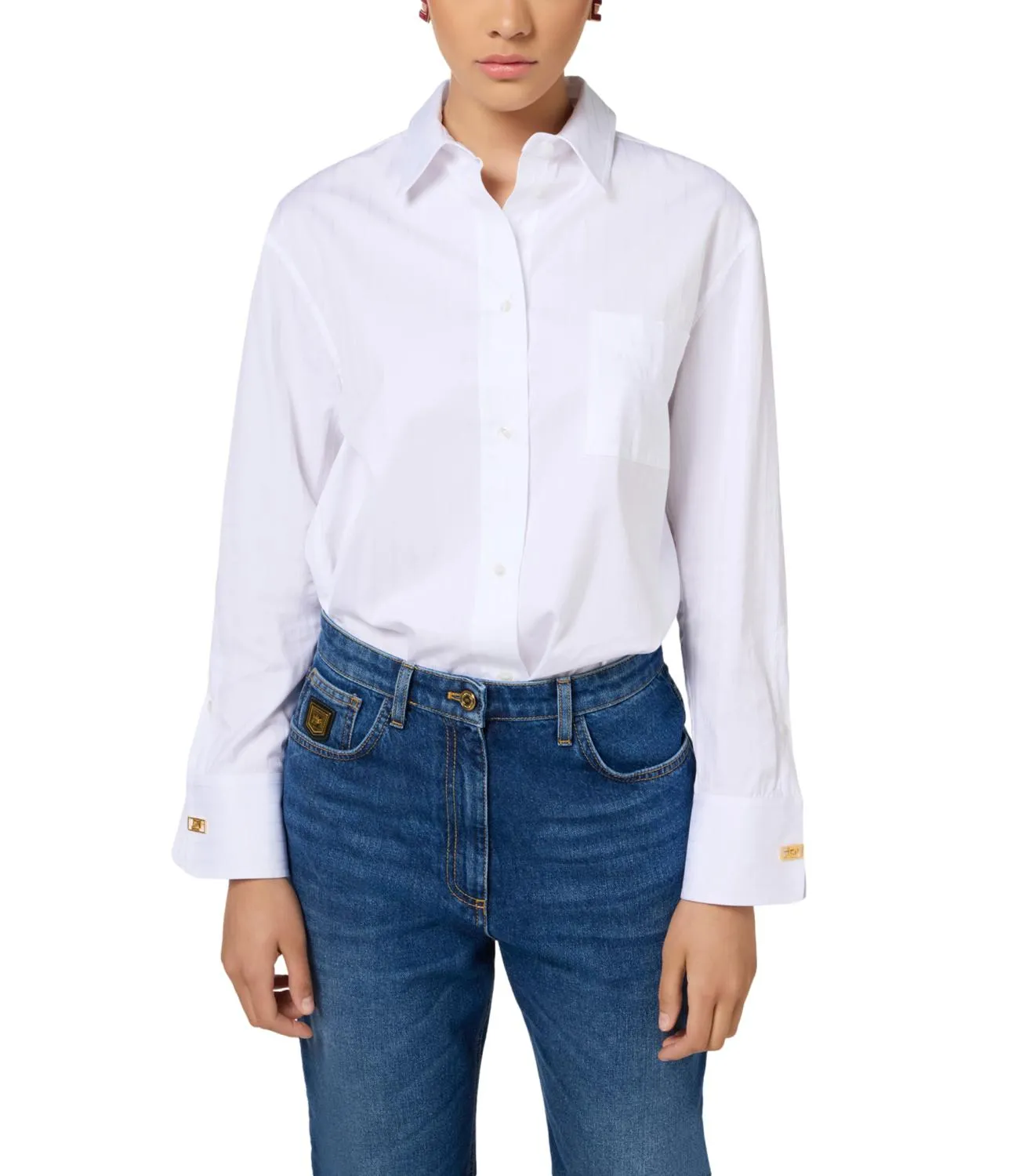 Elisabetta Franchi Elisabetta Franchi Camicia Bianco Donna