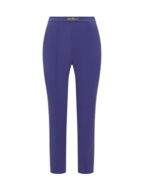 ELISABETTA FRANCHI Pantalone Slim fit con Catena Logata 