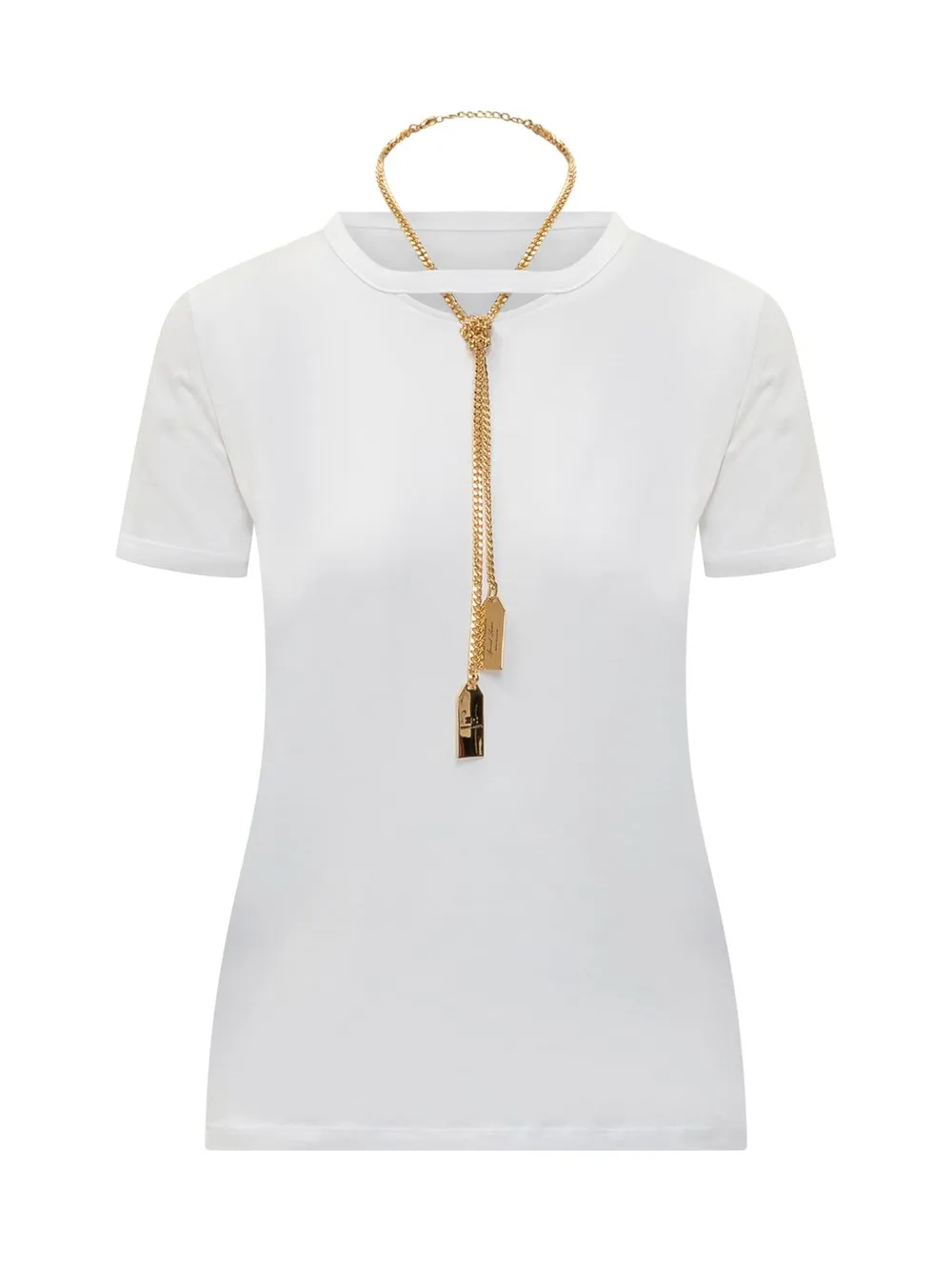 ELISABETTA FRANCHI T-Shirt con Collana  