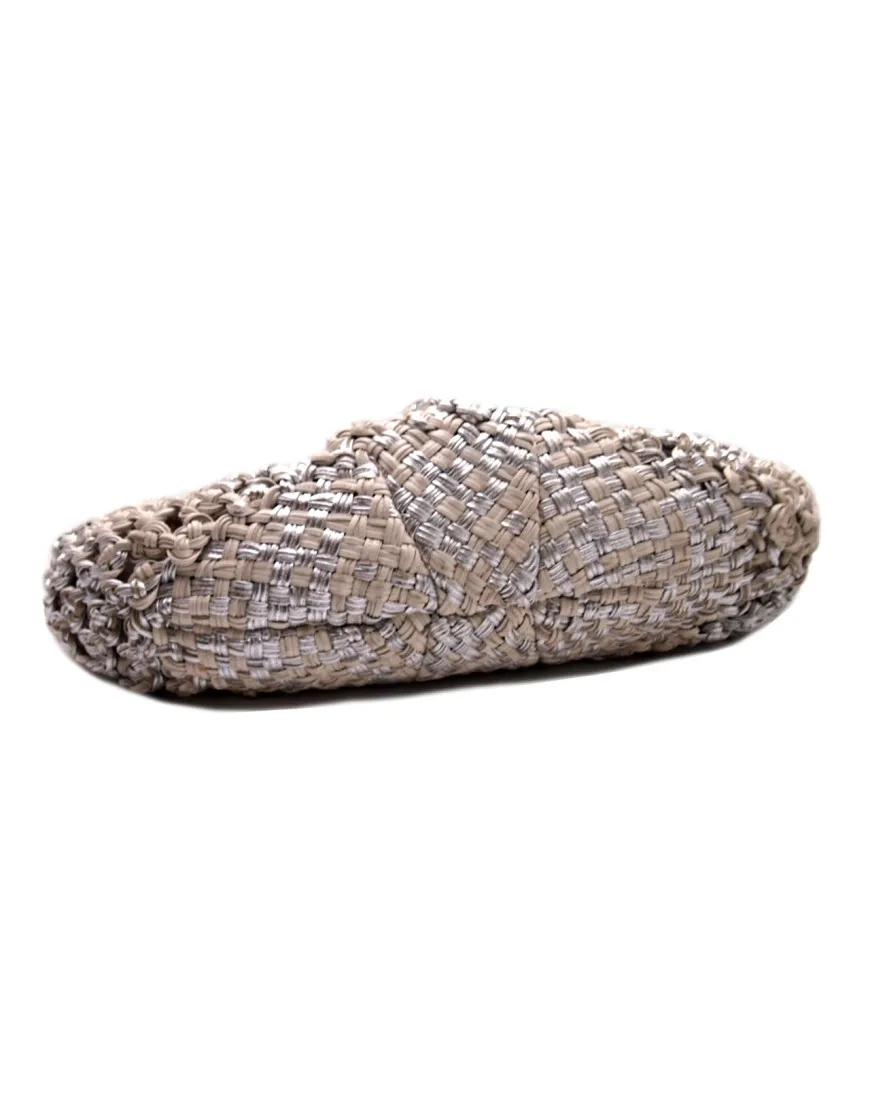 Ferragamo Hobo Pelle Argento