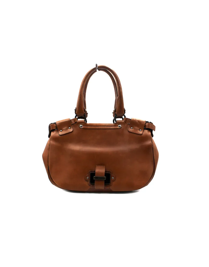 Ferragamo Shopping Pelle Marrone