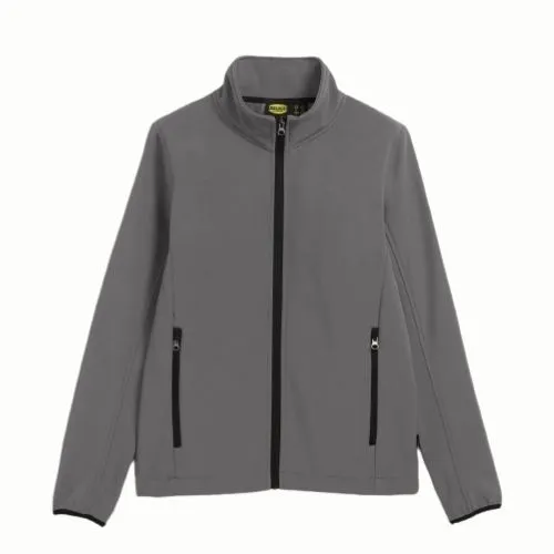 GIACCA DIADORA SOFTSHELL LEVEL LITEWORK GRIGIO ACCIAIO TAGLIA XXL