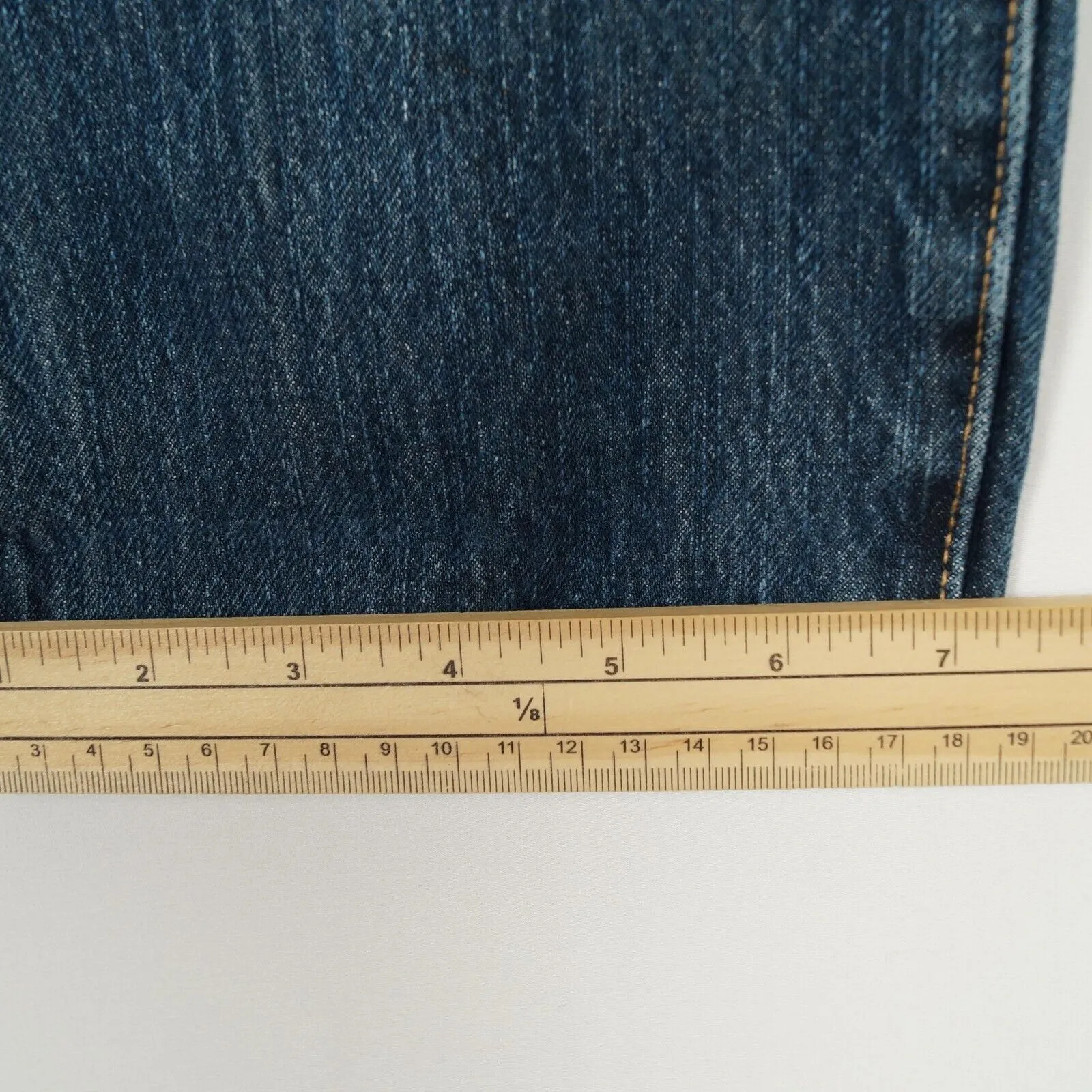 Jeans uomo LEVI STRAUSS & CO 501 PREMIUM taglia W30 L30 STRETCH regular fit blu