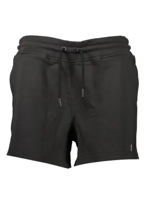 K-Way bermuda sportivo nero   