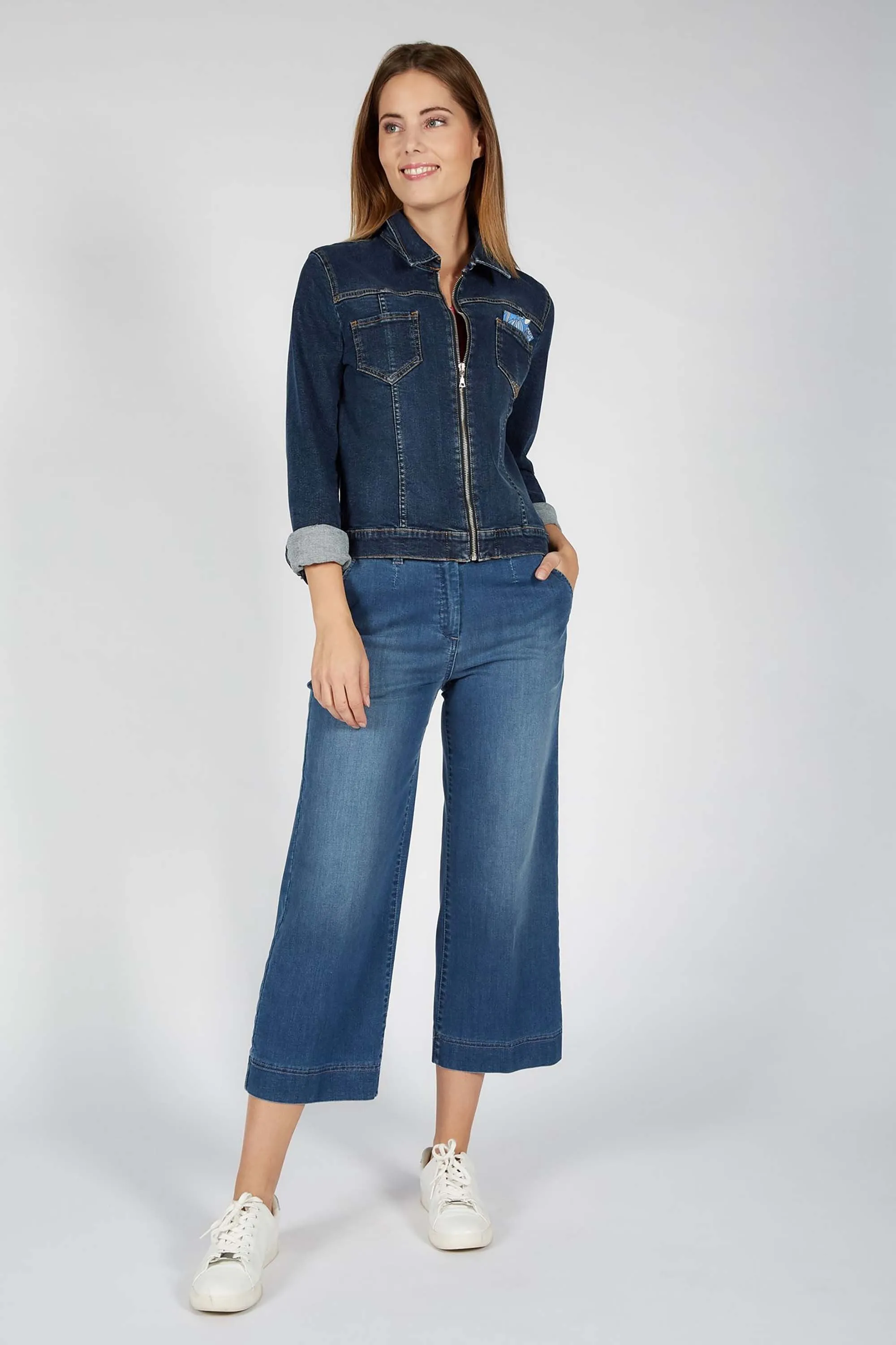 Kessler Grb06/S Giacca in denim stretch