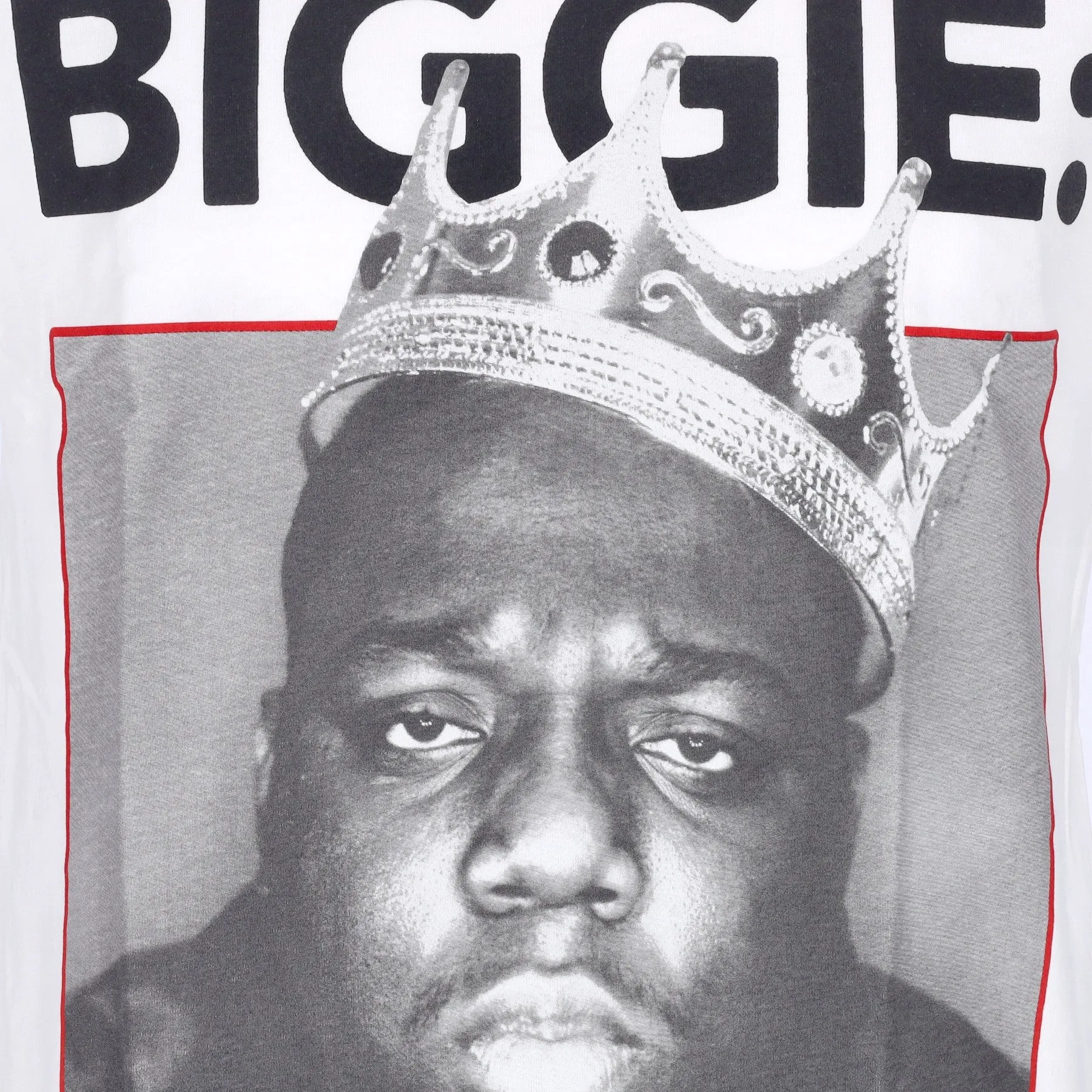 Maglietta Uomo Biggie Crown Tee White