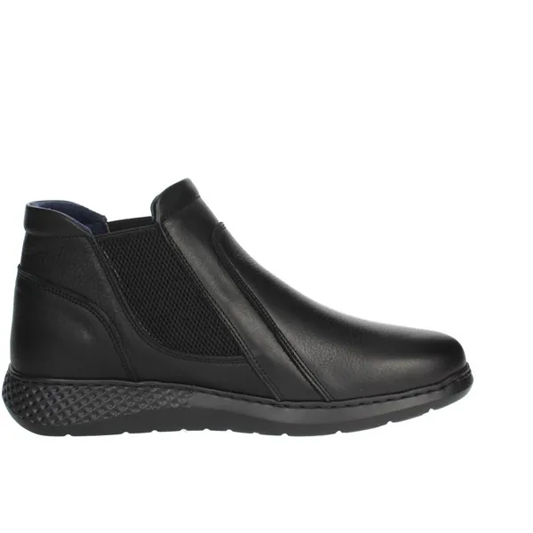NOTTON  MEZZO STIVALETTO 0912 NERO