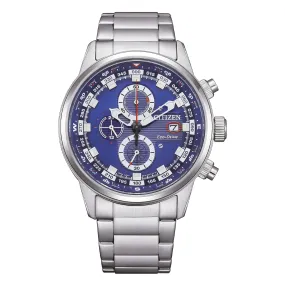Orologio Eco Drive Crono Blu Uomo Citizen Nautic CA0860-80L