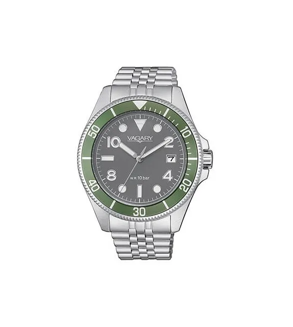 Orologio Solo Tempo Uomo Vagary by Citizen Aqua39 verde vd5-015-61