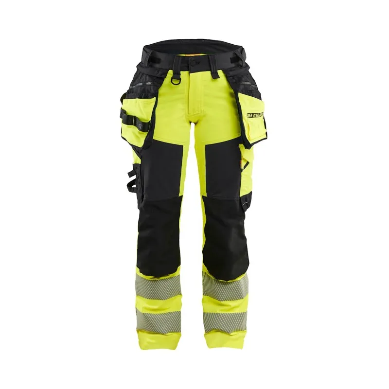 Pantaloni da Lavoro Alta Visibilità Stretch Multitasche Blaklader 4-Vie Donna 702216483389C42