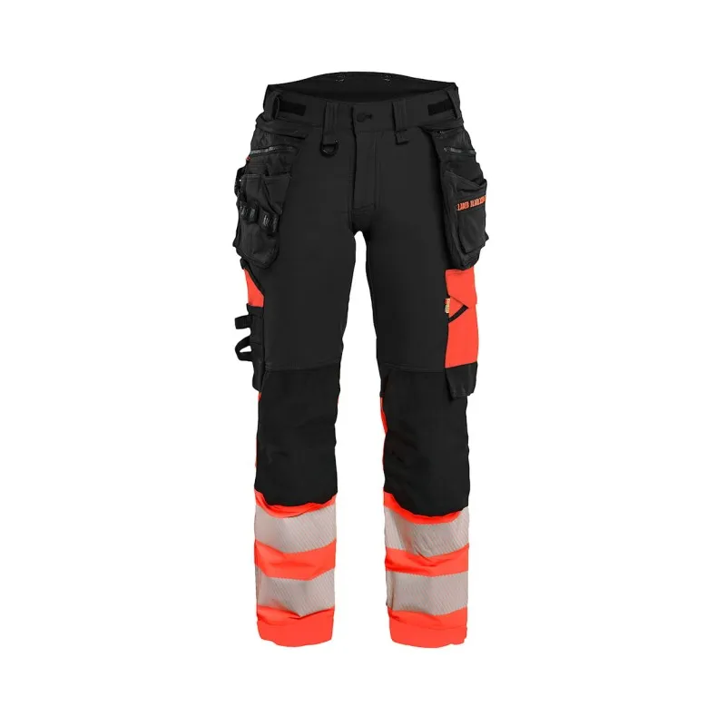 Pantaloni da Lavoro Alta Visibilità Stretch Multitasche Blaklader 4-Vie Donna 702516488933C42