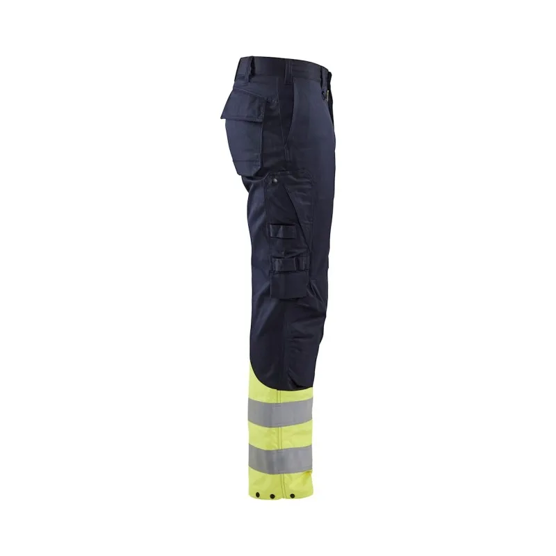 Pantaloni da lavoro Multitasche alta visibilità ignifugo antistatico Blaklader Inerenti per Acciaio 170515198933C50