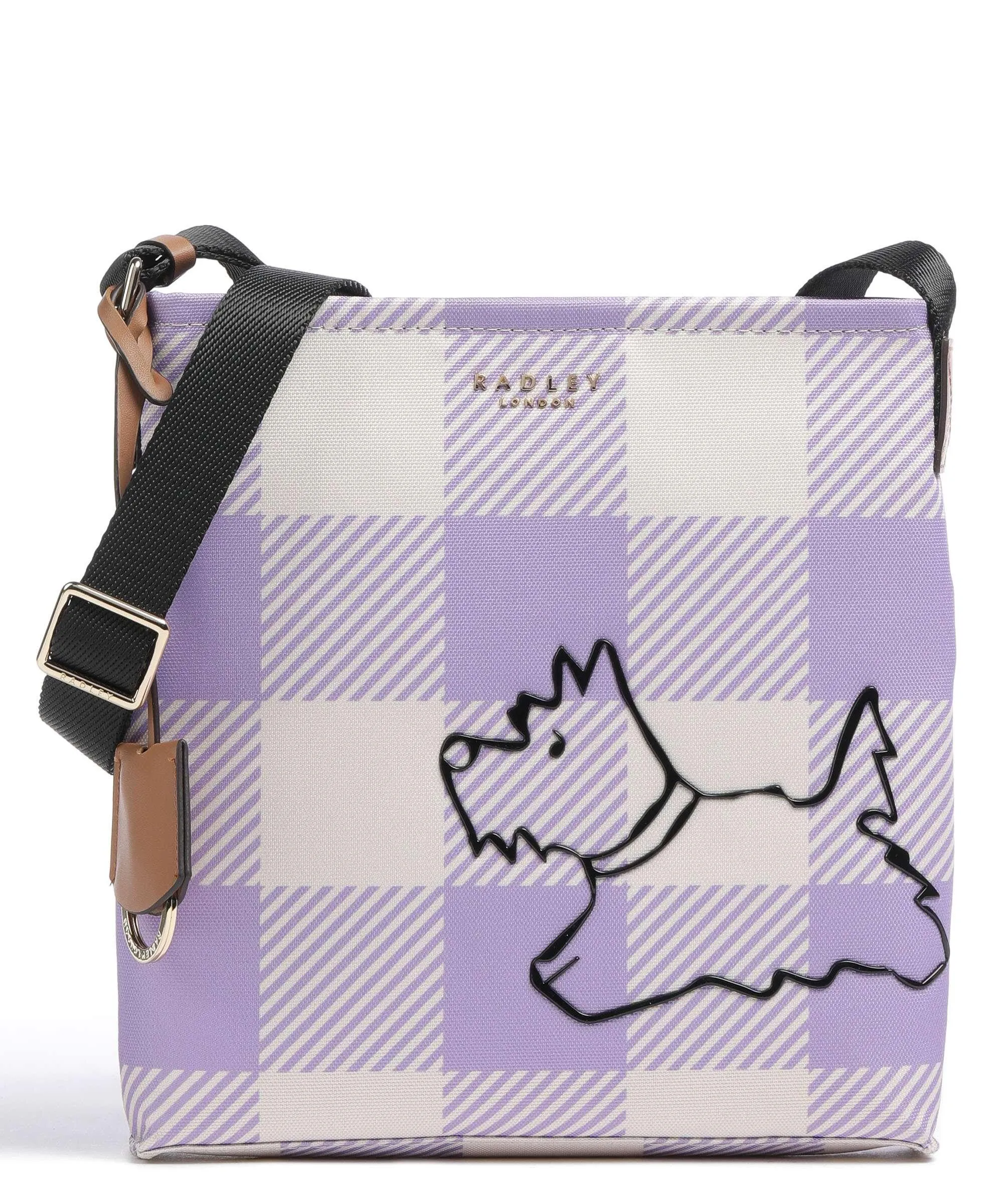  Radley London Palace Gardens Borsa a tracolla poliestere riciclato viola  