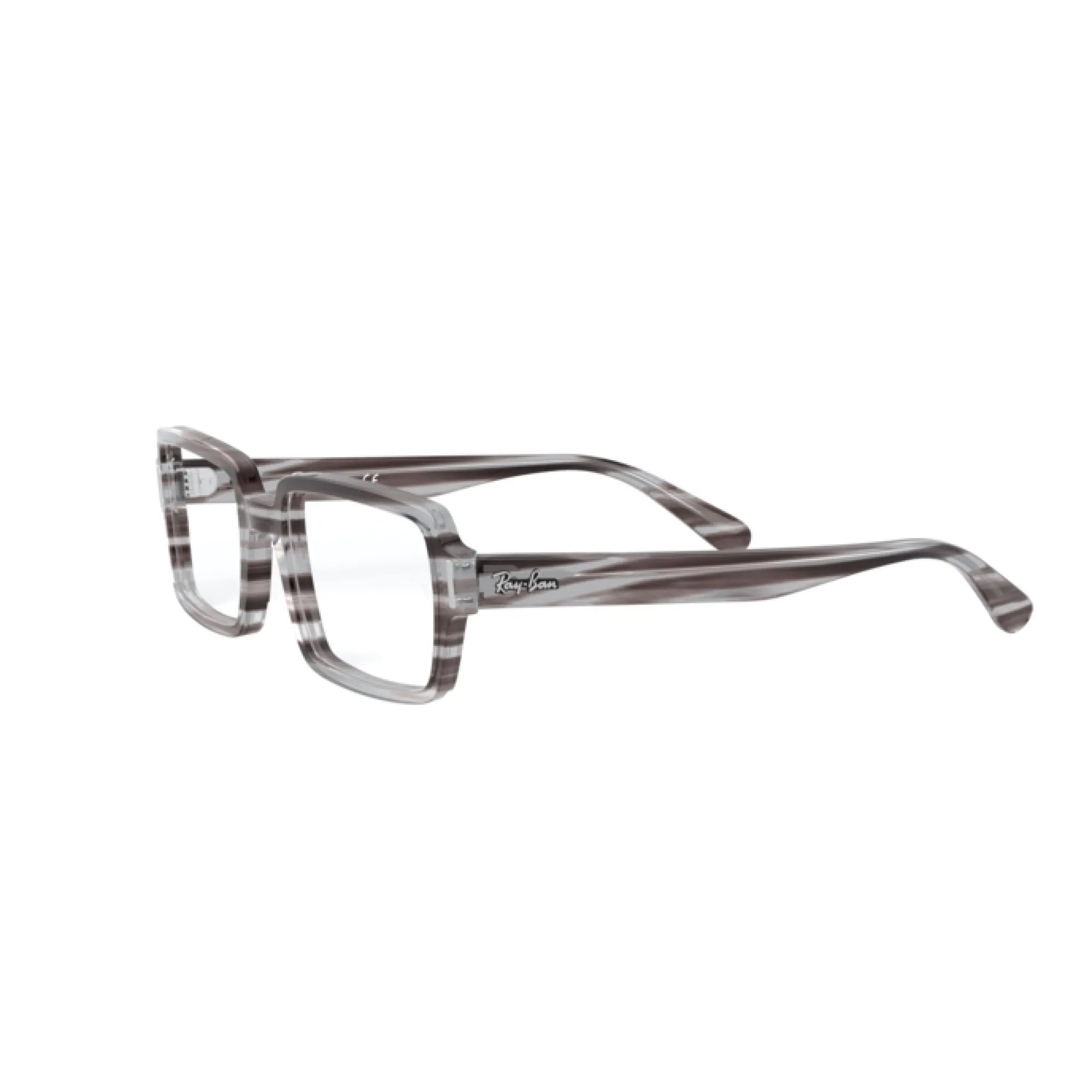   Ray-Ban RX 5473 Benji 8055 Grigio A Strisce | Occhiale Da Vista Donna 