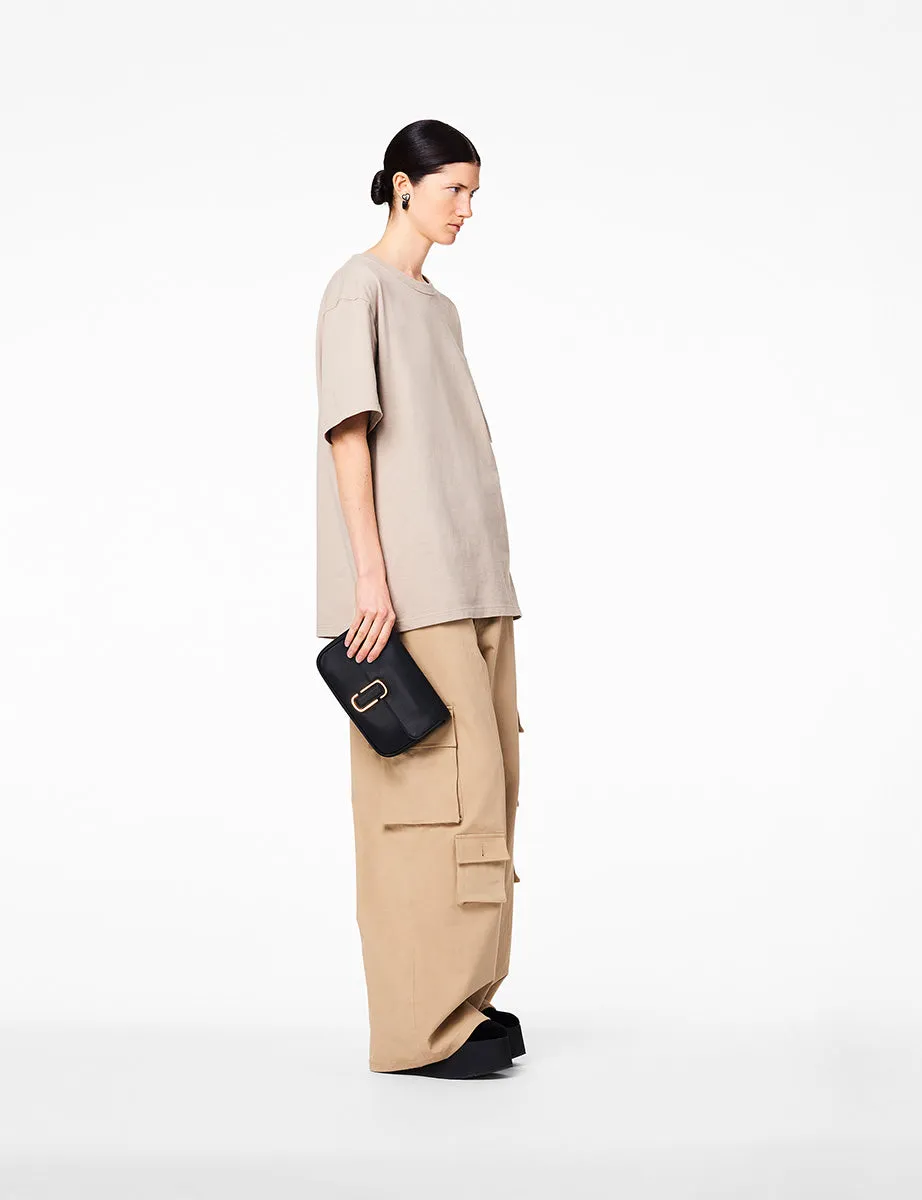 shoulder bag leather nero