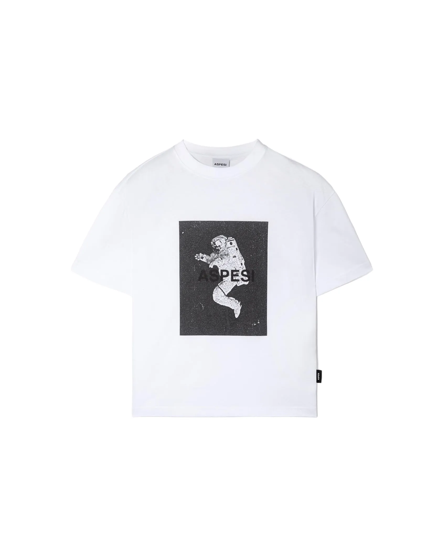T-shirt bianca con stampa per bambino