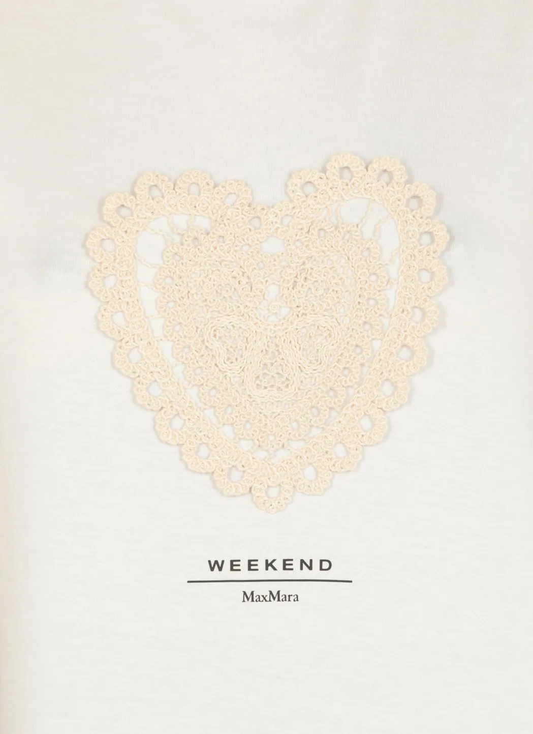  Weekend Max Mara T-shirt con ricamo 